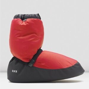 Bloch Red and Black Dance Booties
